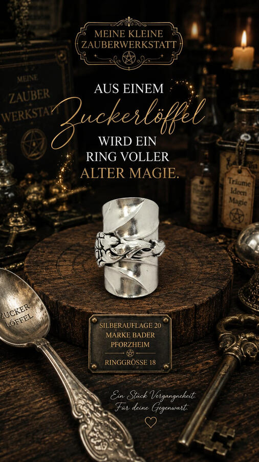 Vom Zuckerlöffel zum Ring ✨️